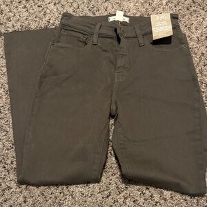 Madewell Women's Olive green  Ankle Jeans